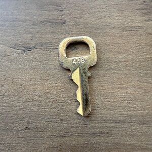 Authentic Louis Vuitton Gold Key # 448